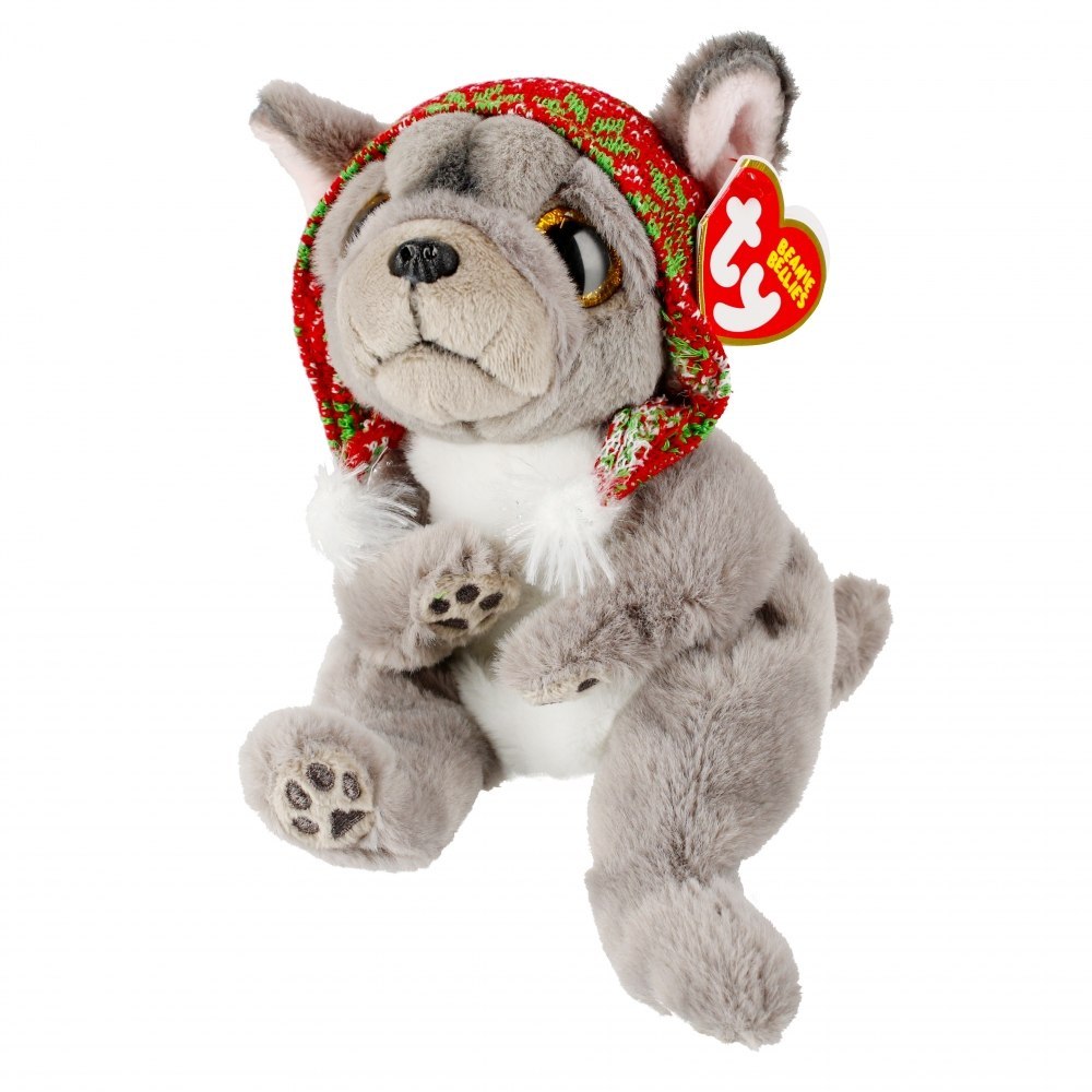 PLUSH TOY 15 CM NORDIC DOG IN A CHRISTMAS HAT METEOR TY41043 METEOR